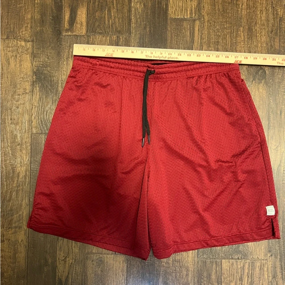 Pair Of Thieves Men’s Super Fit Athletic Shorts Size Men’s XL Color Red